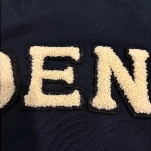 DOEN Varsity Sweatshirt/ Dark Navy M - Picture 6 of 8
